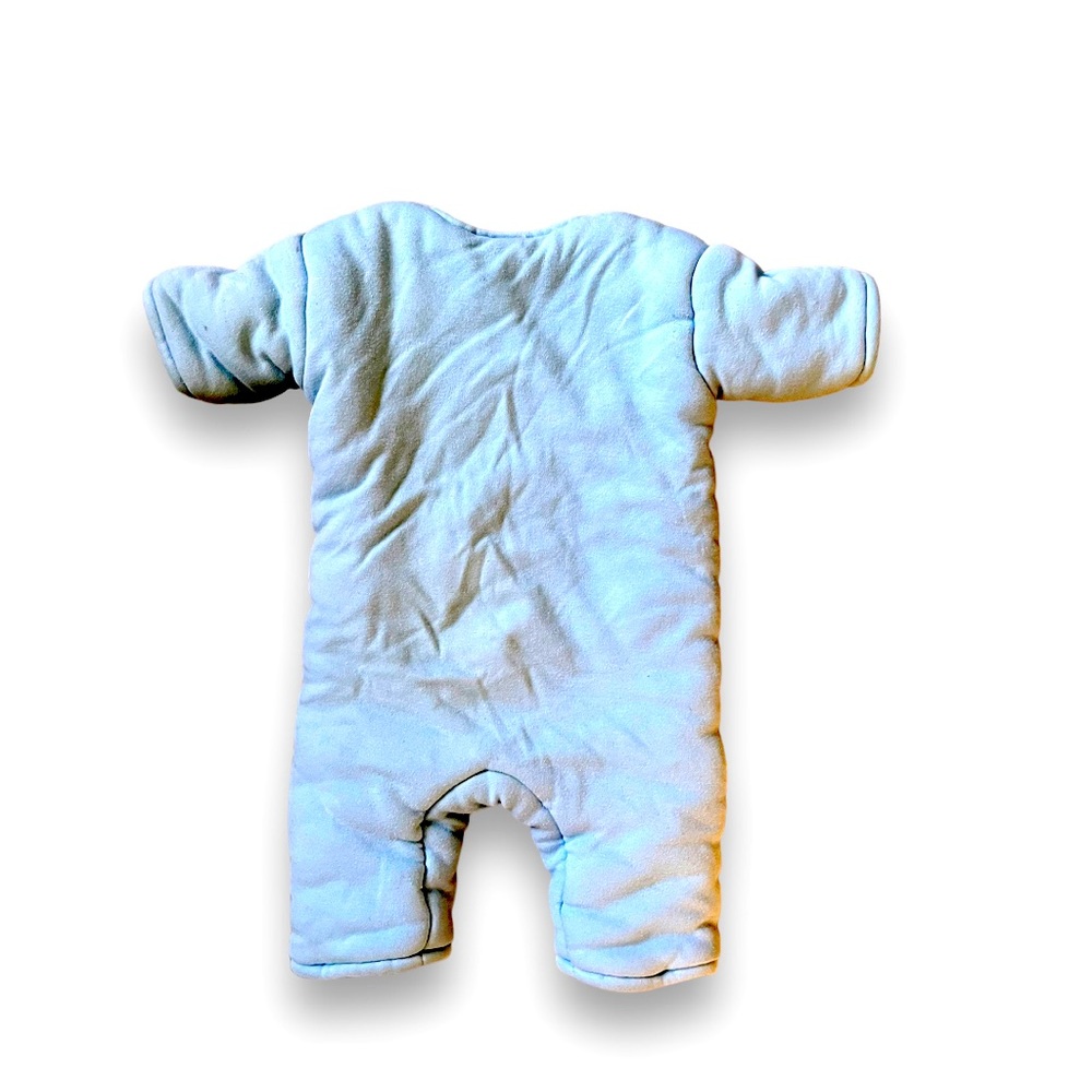 Baby Merlin's Magic Sleepsuit Cotton Transition Swaddle Sleep Suit Blue 6-9m - Picture 2 of 4